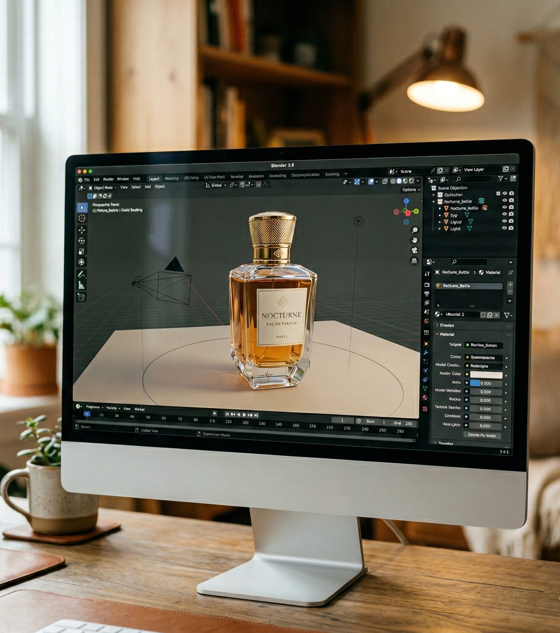 Animation 3D Parfum