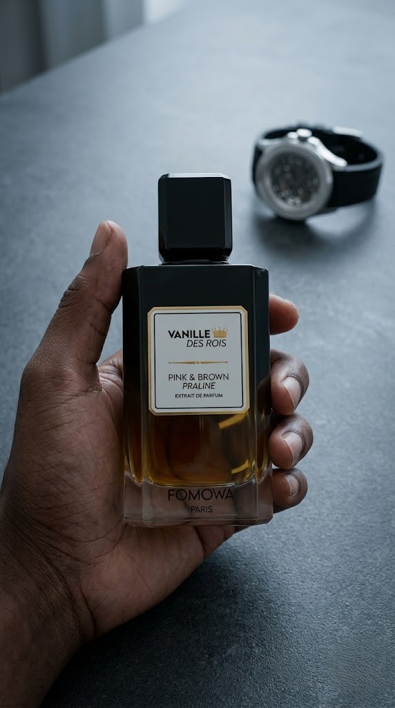 Parfum de luxe rendu premium